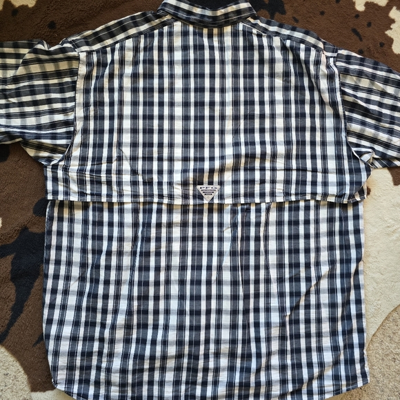 Columbia PFG Super Bonehead Plaid Fishing Shirt - Picture 7 of 11